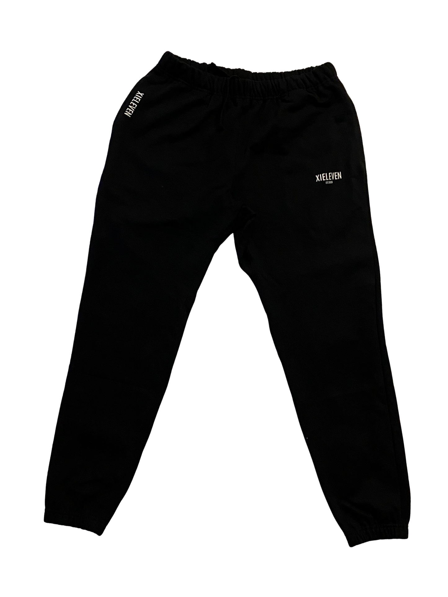 BLACK & WHITE “HEAVY” SWEATPANTS - XIELEVEN INC