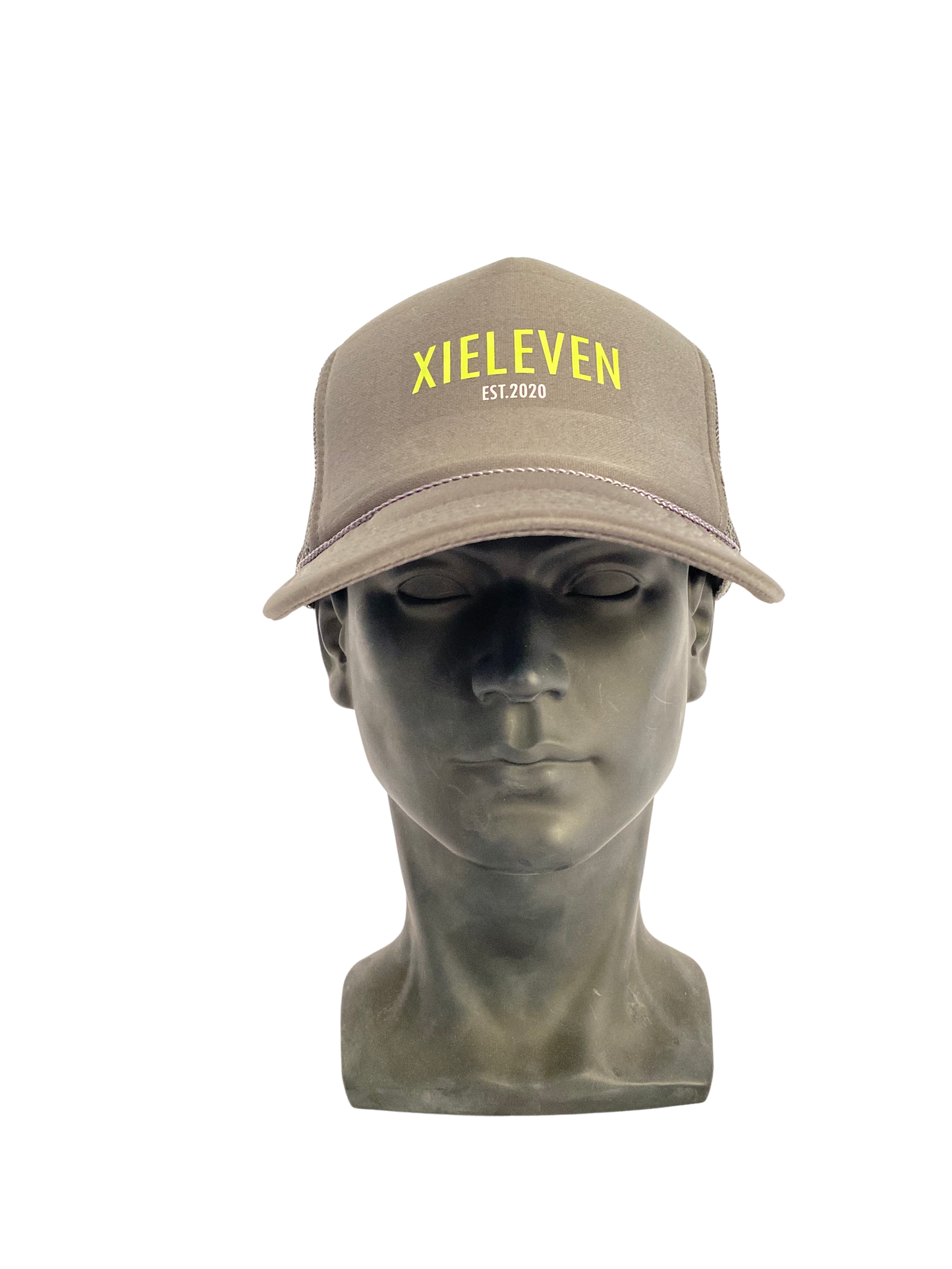 Grey & Lime green trucker hat - XIELEVEN INC
