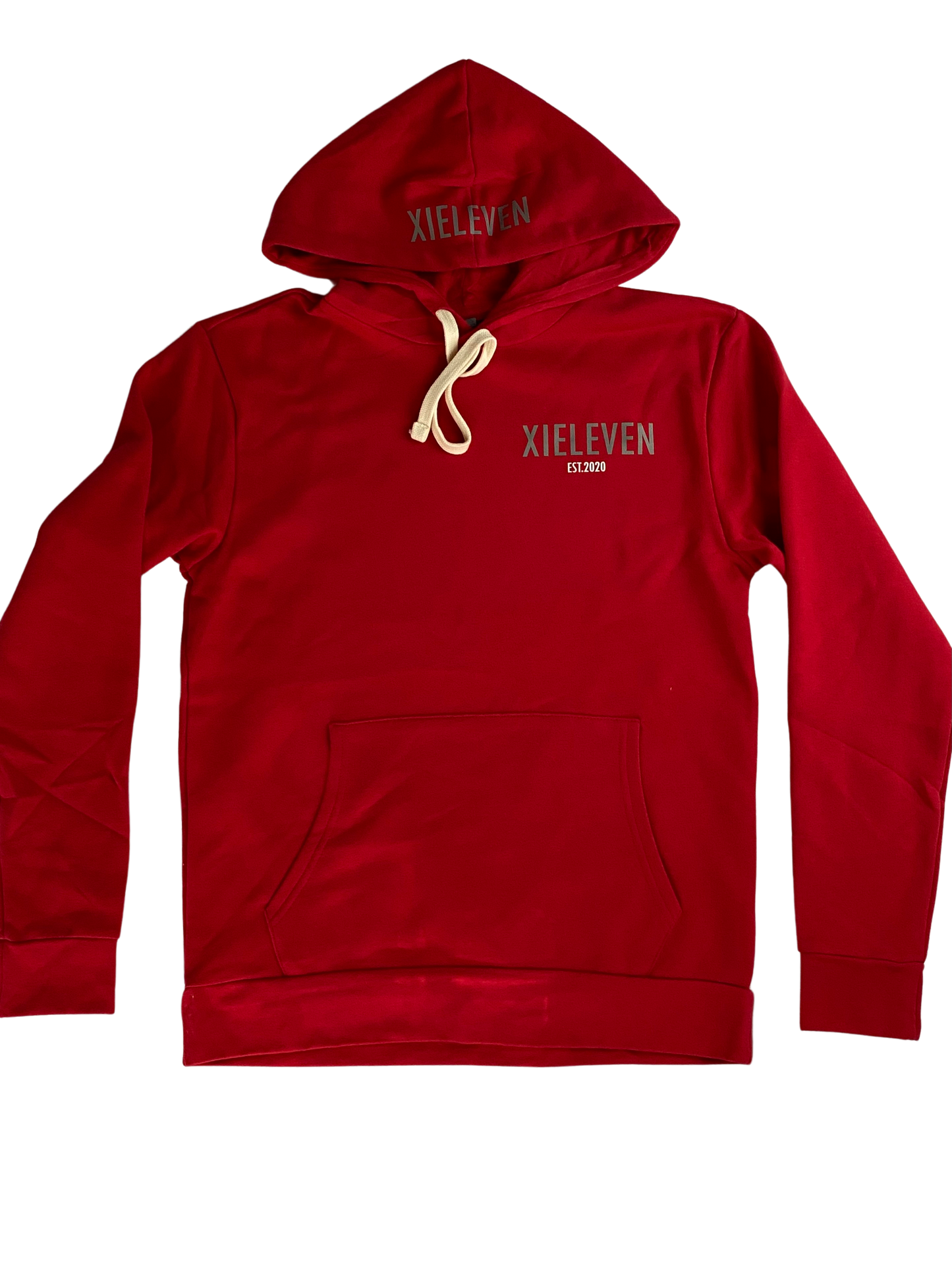 RED & GREY “BRANDED” PULLOVER - XIELEVEN INC