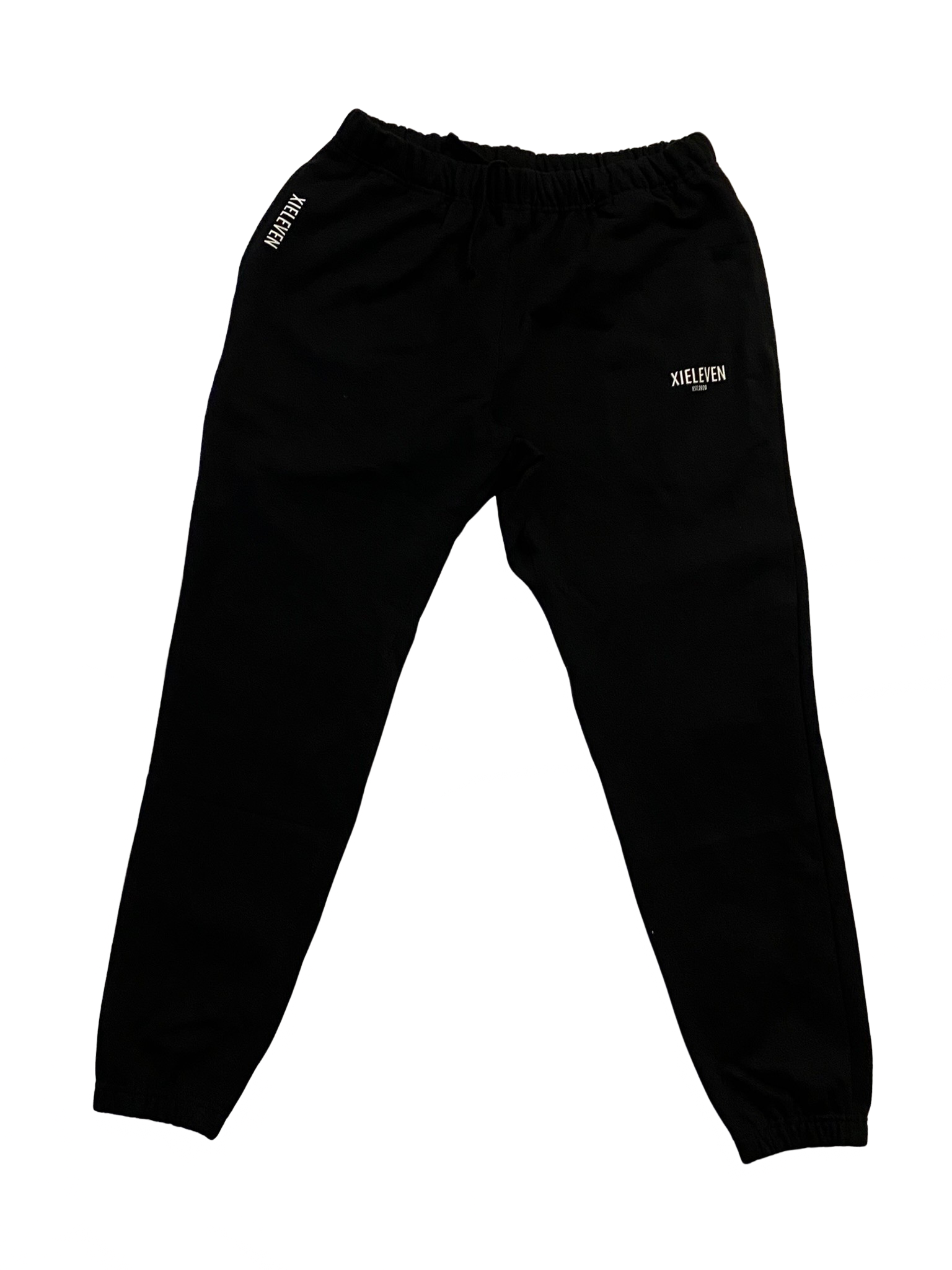 BLACK & WHITE “HEAVY” SWEATPANTS - XIELEVEN INC