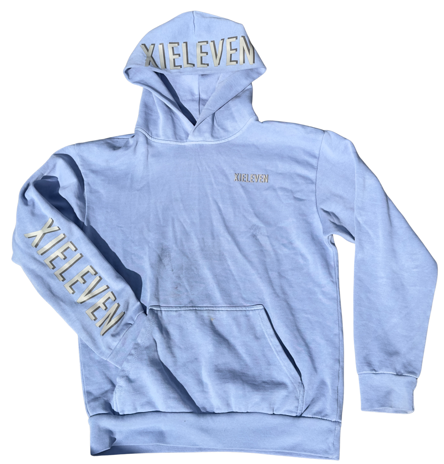 Glacier blue “LIGHTWEIGHT” pullover - XIELEVEN INC