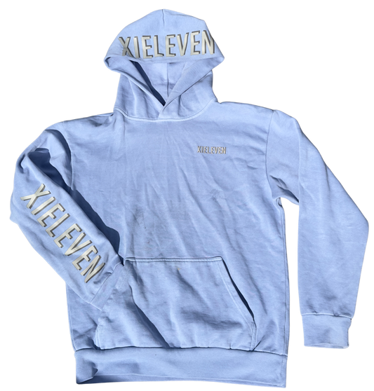 Glacier blue “LIGHTWEIGHT” pullover - XIELEVEN INC