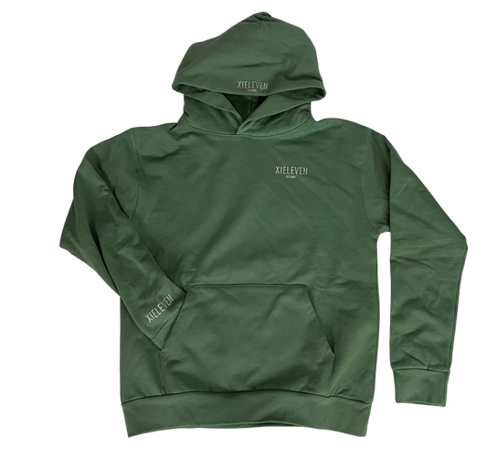 EVERGREEN & GREY “HEAVY” HOODIE - XIELEVEN INC