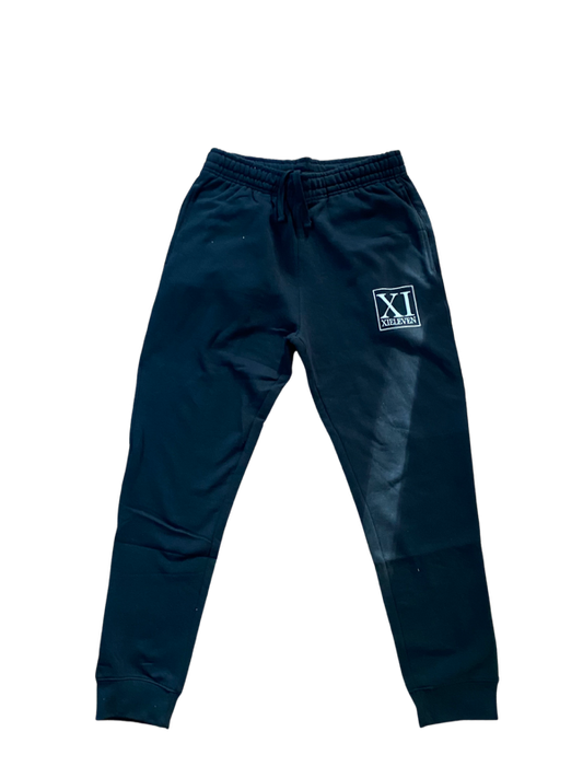 Black Signature sweatpants - XIELEVEN INC