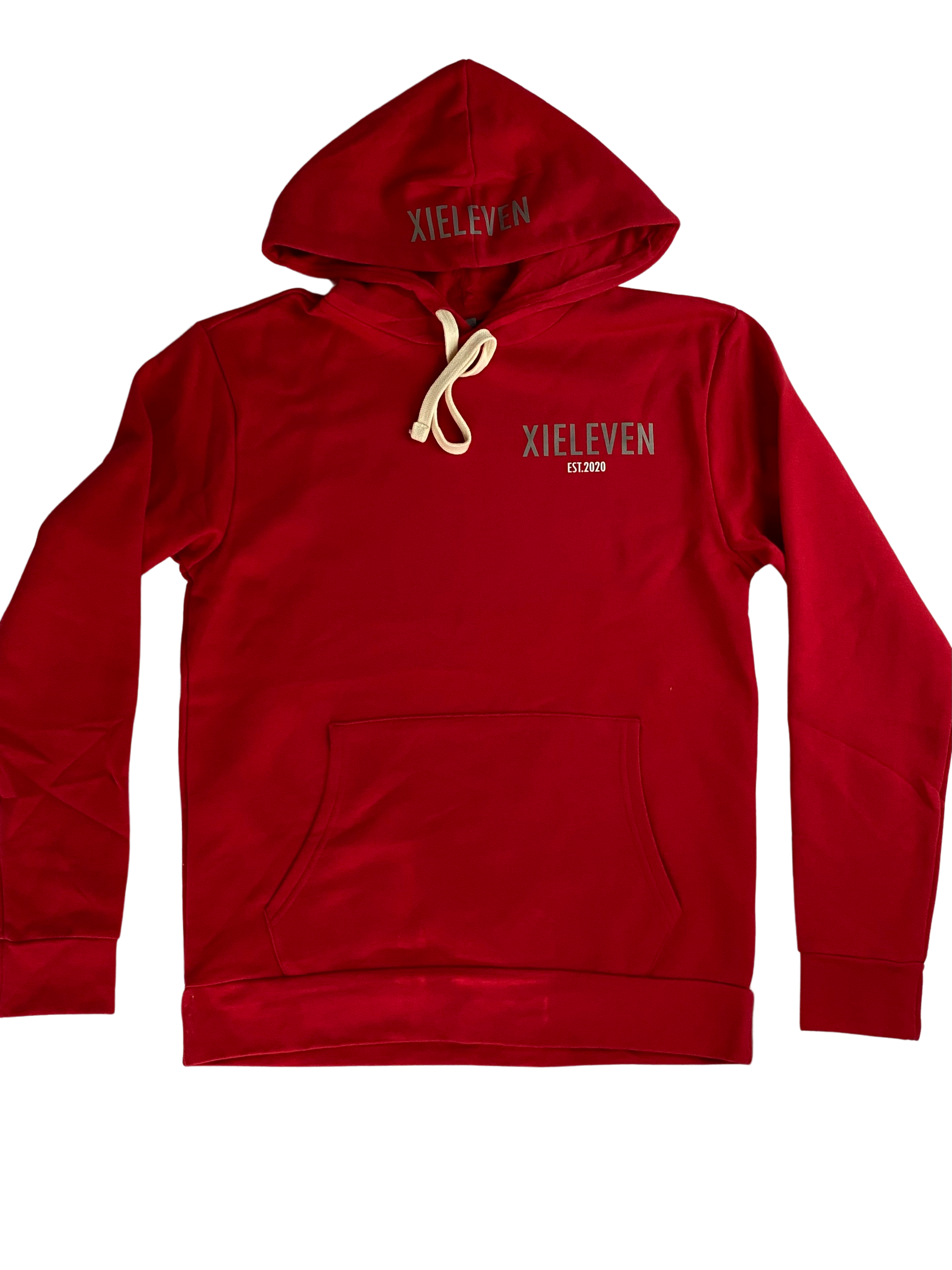 RED & GREY “BRANDED” PULLOVER - XIELEVEN INC